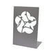 thumbnail image 1 of Sujetalibros De Metal Organizador Decorativo Tapones De Libros Para Estantes Oficina Dormitorio Estilo B, 1 of 3