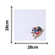 thumbnail image 3 of Pañuelo Blanco Escudo de Chile Fiestas Patrias 28x28cm, 3 of 3