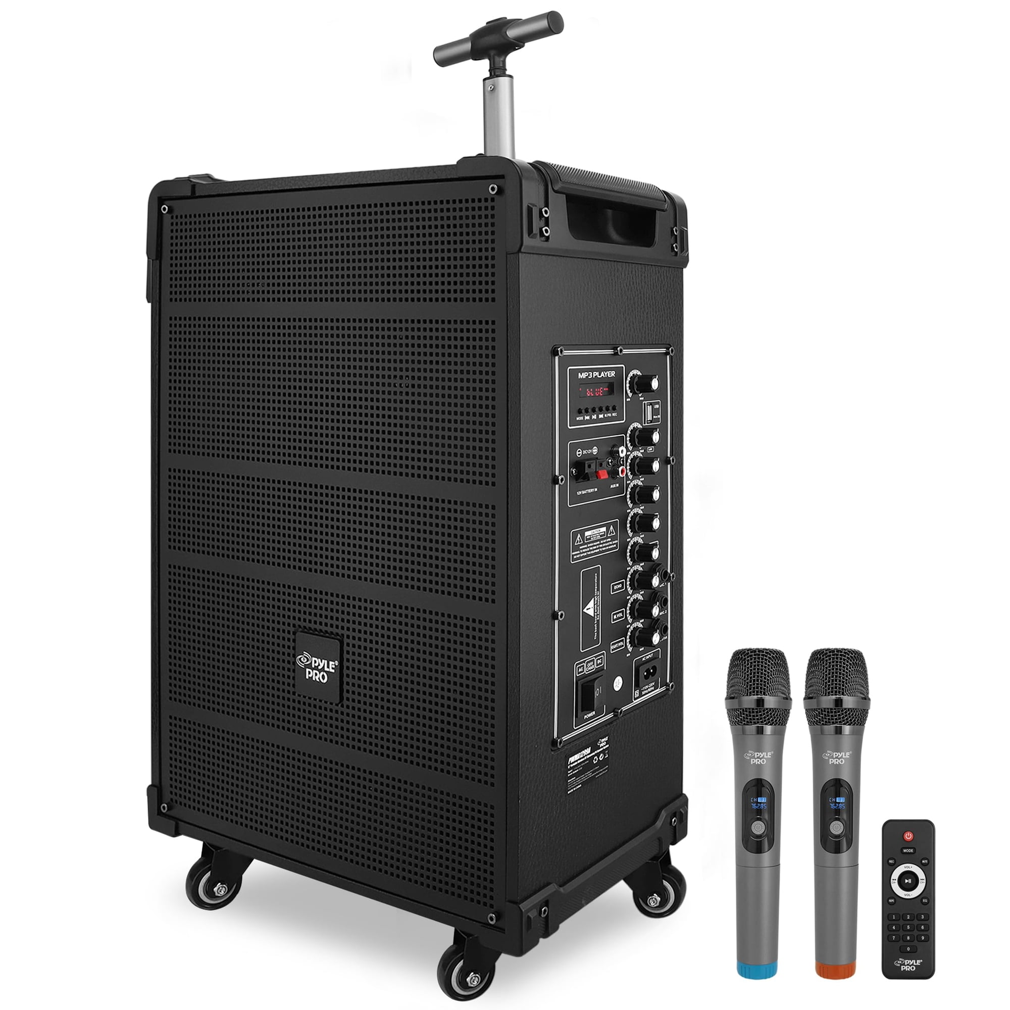 Altavoz Bluetooth Pyle Pwma1299a Portátil De 80 W Con Micrófono