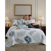 Myl Todo Hogar - Cubrecama Quilt King Con Chiporro Diseño Elegante 250X270Cm