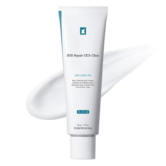 Crema de zinc TOSOWOONG SOS Repair CICA Clinic Zinc 50 g 50 ml