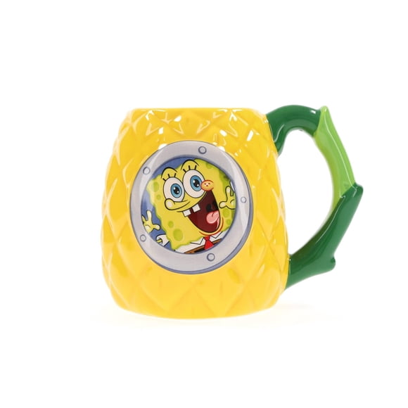Taza de cerámica Silver Buffalo SpongeBob Pineapple Window 590 ml