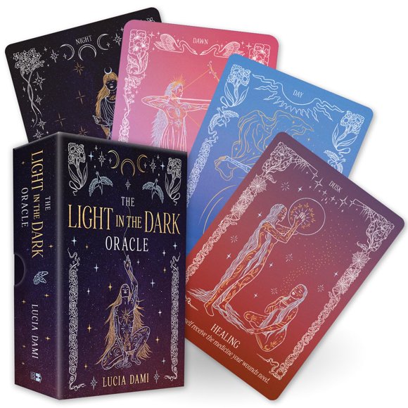 Cartas Oráculo Hay House The Light in the Dark: mazo de 44 cartas