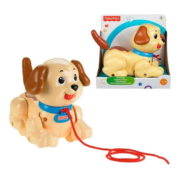 Juguetes para Bebés Fisher-Price Pequeño Snoopy para Jalar Juguete para Bebés 1+