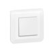 thumbnail image 1 of Interruptor Legrand 10A de dos vías blanco con placa, 1 of 6