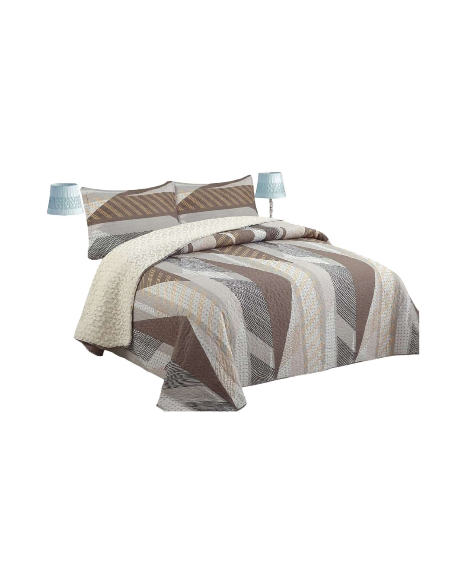 Genérico - Cubrecama Con Chiporro 1.5P H33