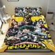 thumbnail image 1 of My Hero Academia Conjunto de sábanas temático, trío de piezas, cómodo y amigable con la piel, diseño único, regalo de decoración para el hogar para familiares, amigos y fans,135cm *200cm, 1 of 6