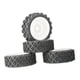 thumbnail image 4 of Juego De 4 Llantas Y Neumáticos De Goma Para Wltoys 144001 124018 124019 Blanco, 4 of 5