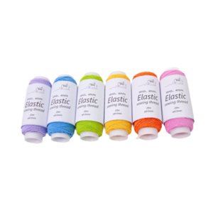 Bothyi - 6X Hilo Elástico Cordones Elásticos Fáciles De Usar Para Tejer Abalorios Manualidades E