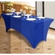 thumbnail image 4 of Mantel Utopia Kitchen Spandex, paquete de 2 unidades, 6 pies, color azul real, 4 of 9