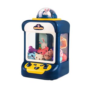 Magideal - Máquina De Garra Eléctrica Diy Con Sonidos Grab Doll Clip Dolls Mini Arcade Machine Vending Grabber Machine Para Niños Regalos De Cumpleaños Para , Azul A