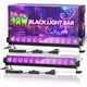 thumbnail image 1 of Pack de 2 barras LED de luz negra de 42 W para fiestas fluorescentes y Halloween, 1 of 3