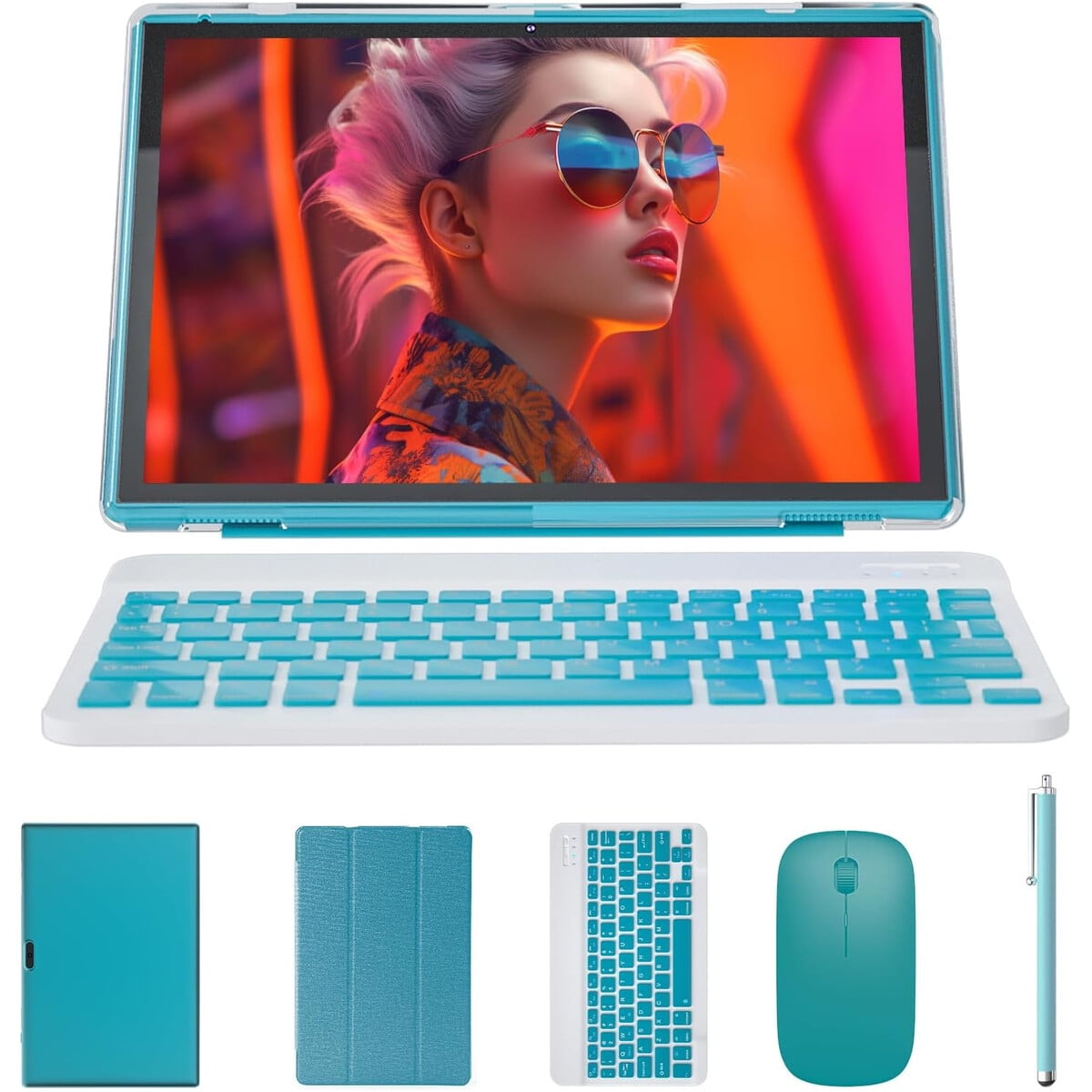 Atozee - Tablet 2 En 1 Android 14 10 1 32gb Con Teclado