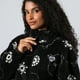 thumbnail image 3 of Poleron Coralfleece Con Cuello Alto Flores Mujer 33736-2, 3 of 3