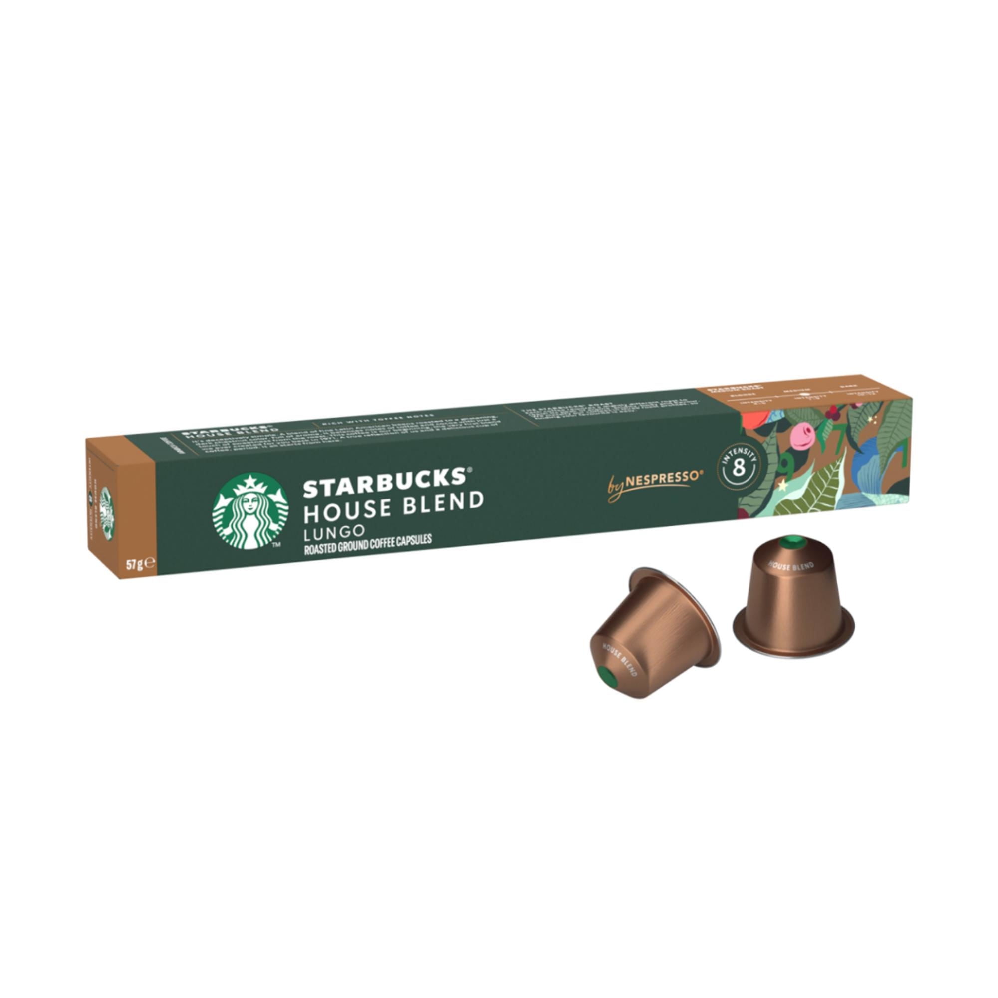Cápsulas De Café House Blend Caja 57 g Starbucks by Nespresso