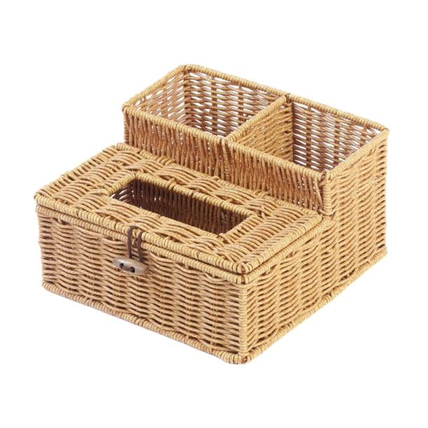 Organizador De Pañuelos Caja De Pañuelos Moderna Caja De Almacenamiento Para El Hogar Mesita De Noche Mesa De Café