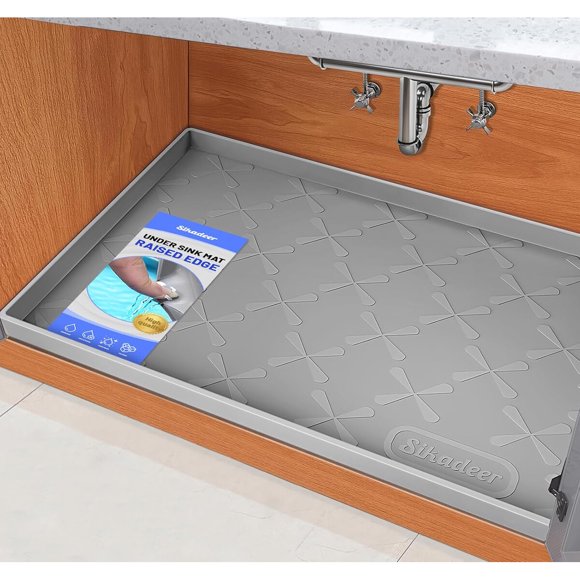 Tapete SIKADEER de Silicona Impermeable para Debajo del Lavaplatos