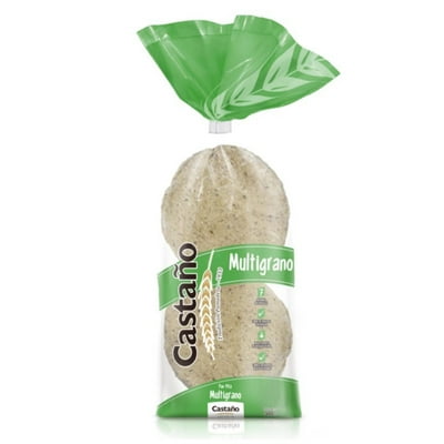 Pan Pita Multigrano 8 Un 300 Gr Castaño