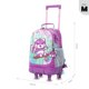 thumbnail image 3 of Combo Escolar Mochila con ruedas Bambú + Libro Parar Colorear Mediano Fucsia, 3 of 3