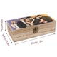 thumbnail image 2 of Friends Caja Organizadora de Madera Rústica - Caja Decorativa Multifuncional para Escritorio, Hogar, Oficina, Joyas y Manualidades, 2 of 6