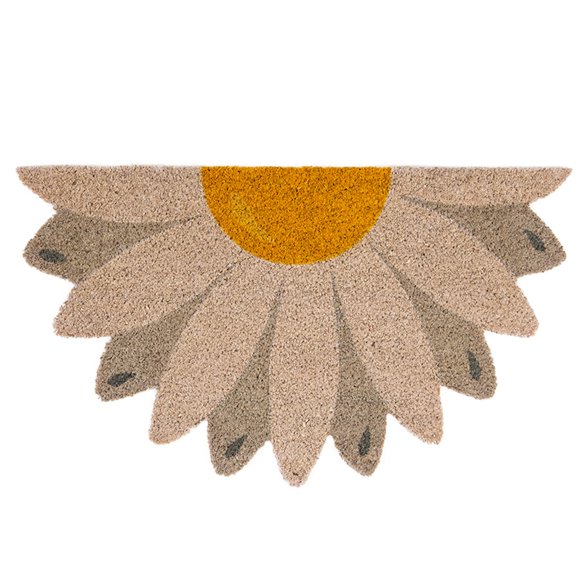 Felpudo Fisura 46x76 cm Daisy de Fibra de Coco