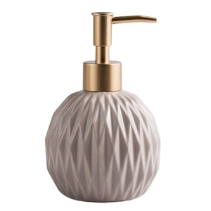 Magideal - Dispensador De Jabón Bomba Reutilizable Botella De Loción De Mano Botella De Loción Para Decoración De Baño Champú De Loción De Baño Beige