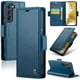 thumbnail image 1 of CaseMe tipo cartera Samsung Galaxy S22 Plus con cierre magnético, RFID, tarjetero, soporte, carga inalámbrica, 1 of 5