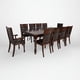 thumbnail image 1 of Comedor Grand Cordobés Caoba 8 Sillas + 2 Sitiales, 1 of 9