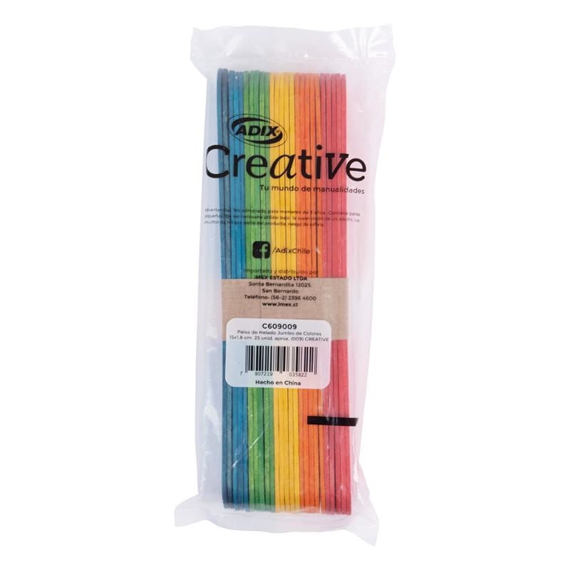 Creative - Palo Helado Jumbo Color 25U 009 Creati