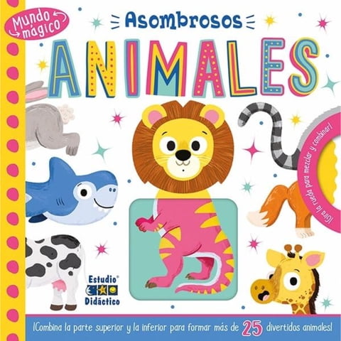 Edimat Libros - Libro Asombrosos Animales (Mundo Magico)