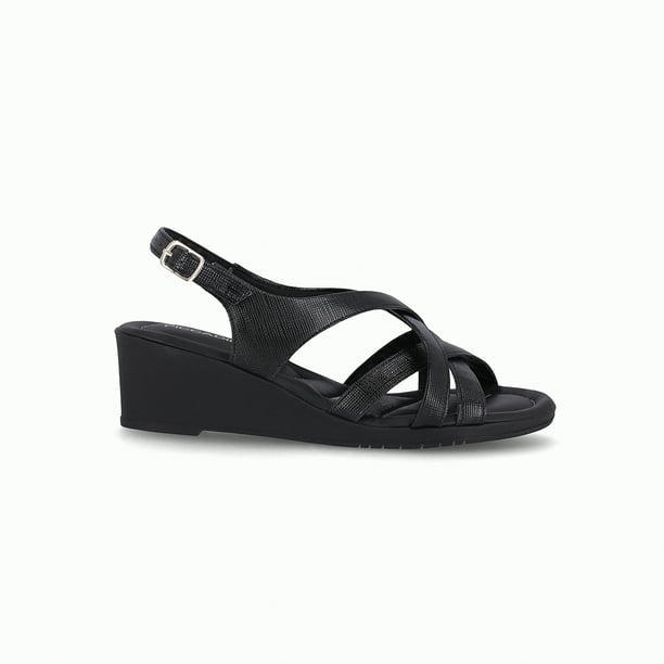 Sandalia Mujer Negro Carla Piccadilly