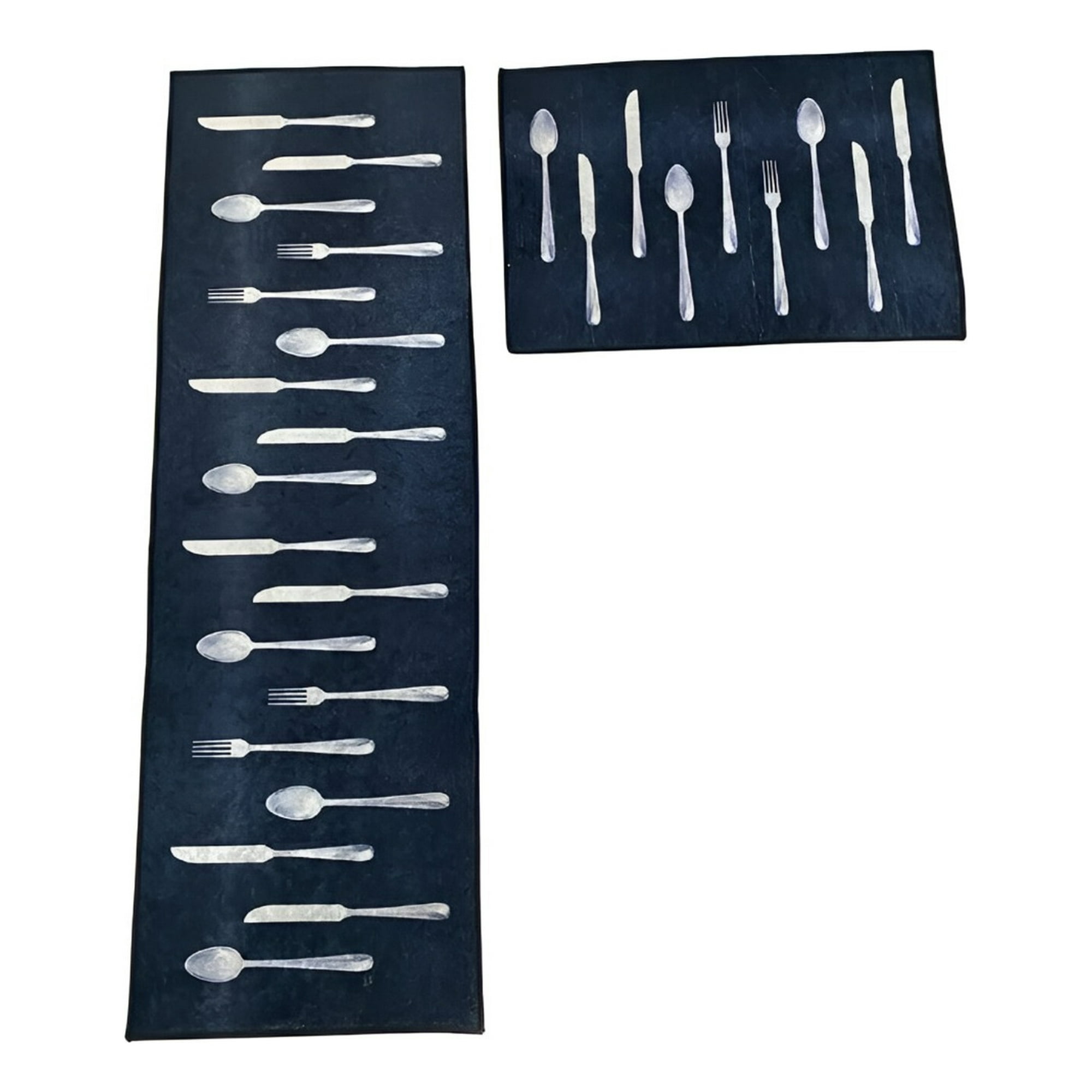 Genérico - Alfombra Cocina 2 Piezas Antideslizante Entrada Baño Jhn