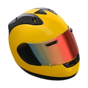 Bothyi - Casco En Miniatura A Escala 1:6, Casco De Seguridad Informal Para Figuras De Acción De 12'', Accesorio Amarillo