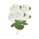 thumbnail image 3 of 5 Uds Flores Artificiales Regalos Del Día De San Valentín Para Decoración De Mesa Decoración Del Hogar Blanco, 3 of 5