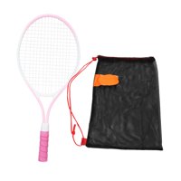Magideal - 21 Raqueta De Tenis Para Niños Con Bolsas De Cordón Con Bolsas De Cordón De Tenis Jóvenes Juveniles Cómodos Equipos Junior Para El Verano Del Jardín D Rosa