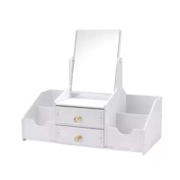 Click Ventas - Organizador Cajón Maquillaje Con Espejo Rectangular Repisas