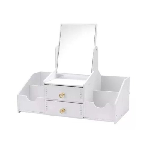 Click Ventas - Organizador Cajón Maquillaje Con Espejo Rectangular Repisas