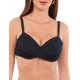 thumbnail image 1 of Bikini sostén torcido copa grande negro Talla 44, 1 of 4