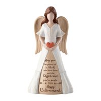 Magideal - Estatuilla De Estatua De Ángel 2024, Regalo De Jubilación, Colección De Artesanía Artística, Escultura De Adorno De Escritorio Para Mujer, Entrada De