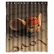 thumbnail image 1 of Cortina de ducha Miggery de "El cuento de Despereaux" con ganchos (60 x 72 pulgadas), 1 of 3