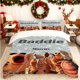 thumbnail image 1 of Marcus the Worm Ant Hottie Printed Duvet Cover Set Bedding Includes Duvet Cover and 2 Pillowcases Multi-Color Print Suitable for All Seasons Ideal for Home and, 1 of 1