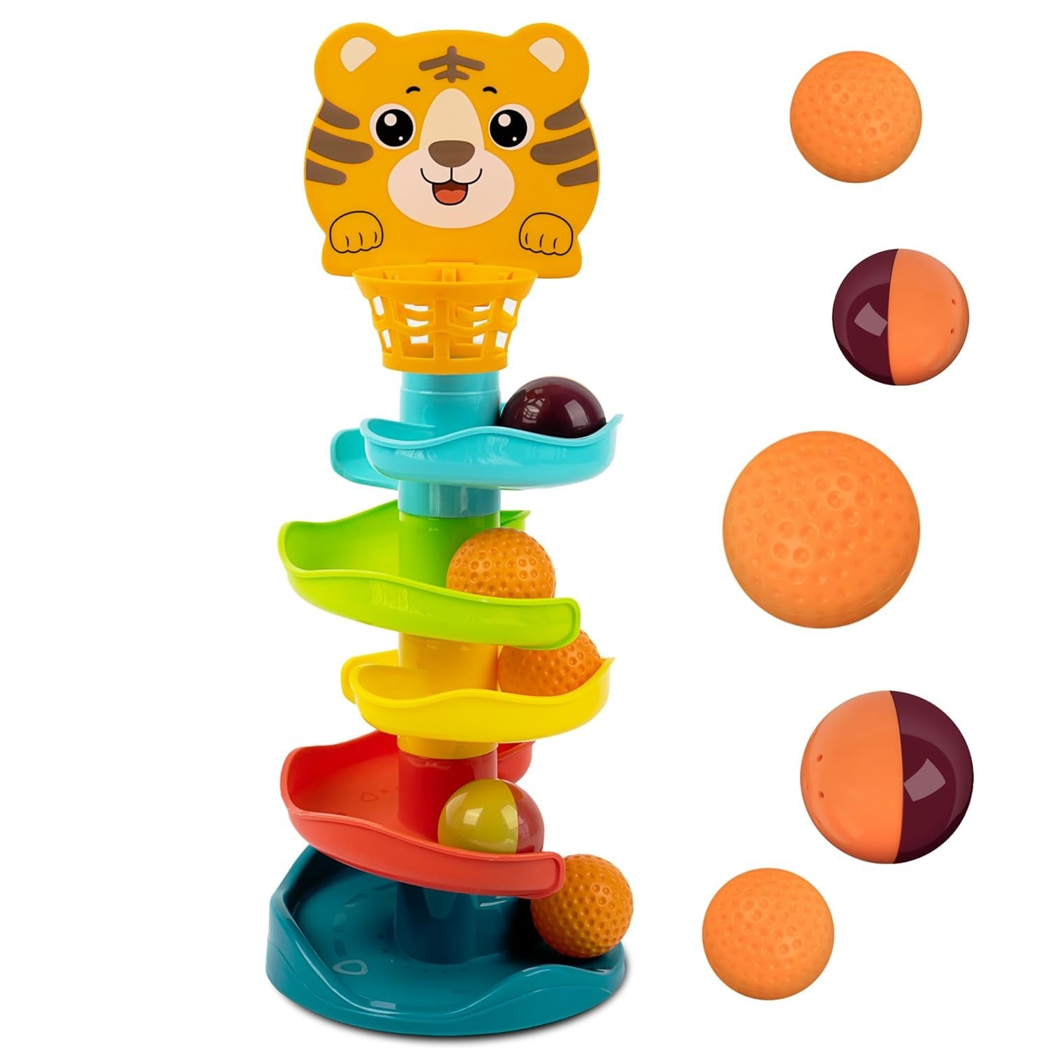 Genérico - Tobogan Con Pelota Didactica De Bebe