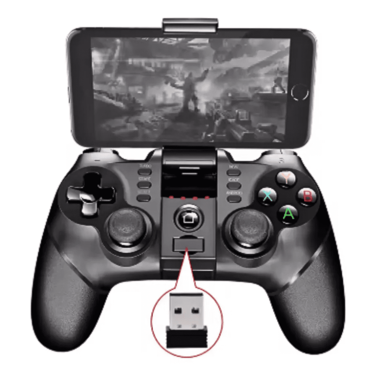 Genérico - Control Joystick Game Pad Bluetooth Android Ios Pc Ipega
