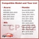 thumbnail image 2 of Filtro de aire de cabina EPauto CP182 (CF11182) para Honda y Acura, 2 of 7
