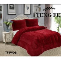 Mundo Shopping - Plumón De Invierno Peludos Con Chiporro King