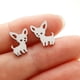 thumbnail image 2 of Aros pendientes de fantasia chihuahua silver, 2 of 3