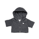 thumbnail image 1 of Polerón Build a Bear gris oscuro con cierre y capucha, 1 of 2