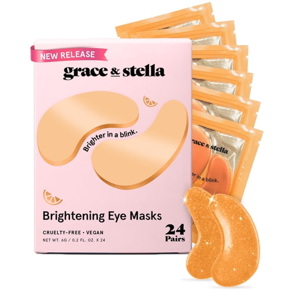 Parche para ojos grace & stella 24 pares vegano con vitamina C