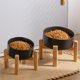 thumbnail image 5 of Cuenco para Perro DJJJOOYS 850 ml Negro con Soporte Cerámico Inclinado, 5 of 6