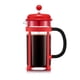 thumbnail image 1 of Cafetera Prensa Francesa 1 lt, rojo, 1 of 3